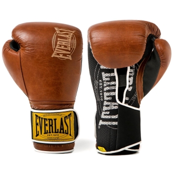 Gants de Boxe d'entrainement EVERLAST 1910 CLASSIC Marron vintage